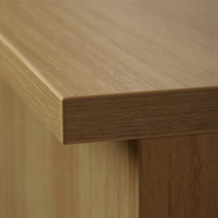 rwhites Set 7 Corner Desk with 2 plus 1 filing Drawer Pedestal Classic Oak - pre-assembled-23137