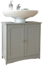 GFW Colonial Underbasin Bathroom Cupboard in Grey-0