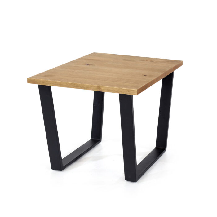 Core Texas standard lamp table in antique waxed pine -24091