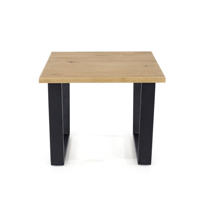 Core Texas standard lamp table in antique waxed pine -24089