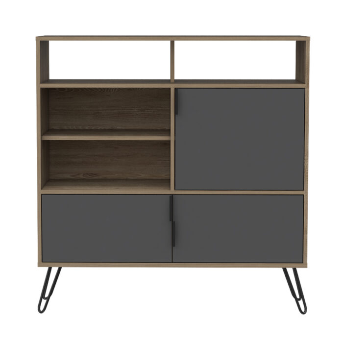 Core Vegas high sideboard in bleached oak-24398