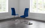 Julian Bowen Calabria Cantilever Dining Chair-25364