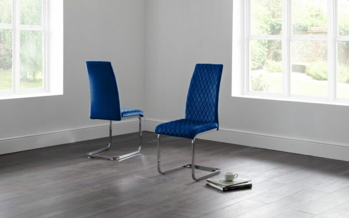 Julian Bowen Calabria Cantilever Dining Chair-25364