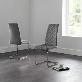 Julian Bowen Calabria Cantilever Dining Chair-0