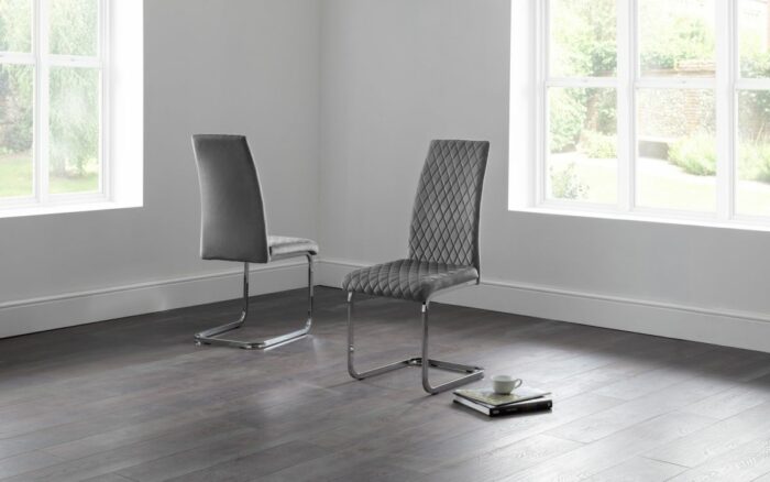 Julian Bowen Calabria Cantilever Dining Chair-0