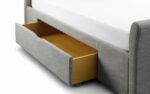 Julian Bowen Capri Fabric Bed with 2 Drawers-25379