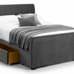 Julian Bowen Capri Fabric Bed with 2 Drawers-25381