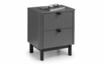 Julian Bowen Chloe 2 Drawer Bedside-0