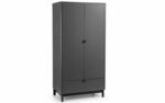 Julian Bowen Chloe 2 Door 1 Drawer Wardrobe-0