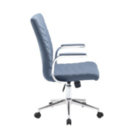 Dams Martinez High Back Managers Chair - Grey Fabric -25146