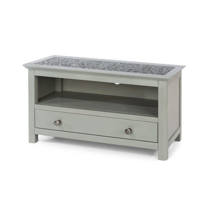 Core Perth 1 drawer TV unit stone grey-24546