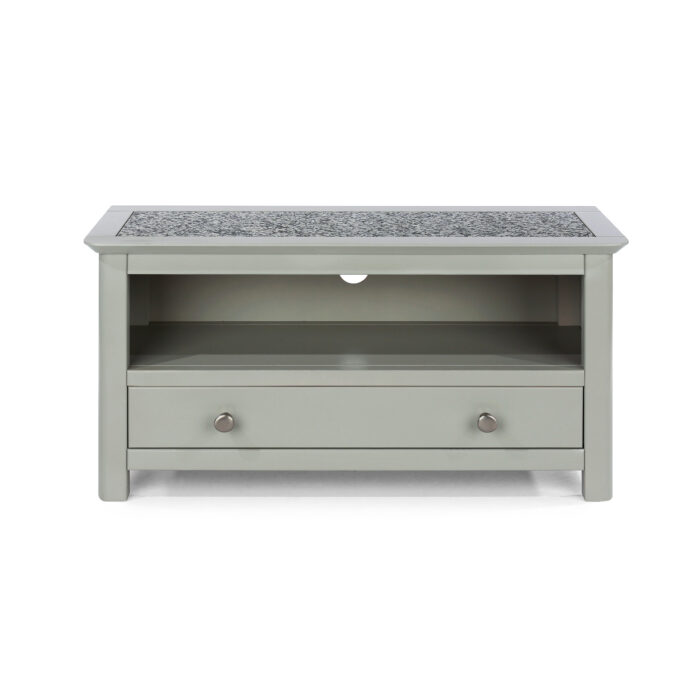 Core Perth 1 drawer TV unit stone grey-24543