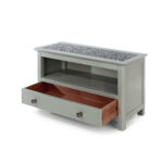Core Perth 1 drawer TV unit stone grey-24544