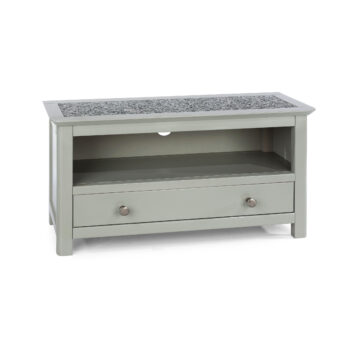 Core Perth 1 drawer TV unit stone grey-0