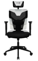 Aerocool Guardian Mesh Back Gaming Chair in Azure White-0