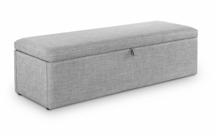 julian bowen Sorrento Blanket Box Light Grey Linen-0