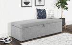 julian bowen Sorrento Blanket Box Light Grey Linen-24730