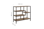 Birlea Urban wide shelving unit-24708