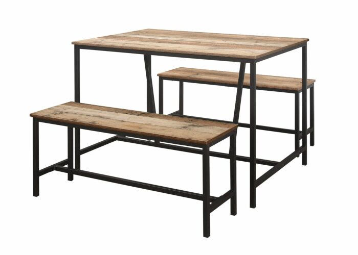 Birlea Urban Dining table and bench set-0