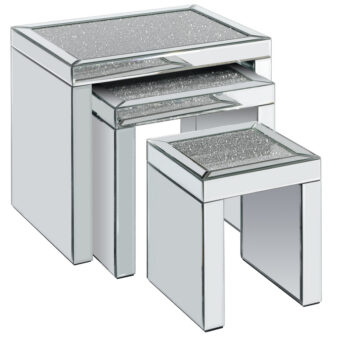 Birlea Vienna trio nest of tables-0