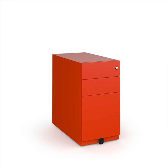 DAMS Bisley slimline steel pedestal 300mm wide-26944