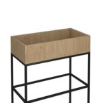 DAMS Flux modular storage double wooden planter box-27154