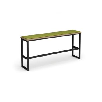 DAMS Otto Poseur benching solution high bench 1650mm wide with upholstered seat pad-0