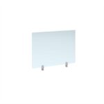 DAMS Straight high desktop acrylic screen -27039