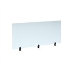 DAMS Straight high desktop acrylic screen -27038