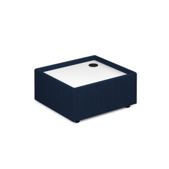DAMS Alto modular reception seating wooden table with Ion power module-0