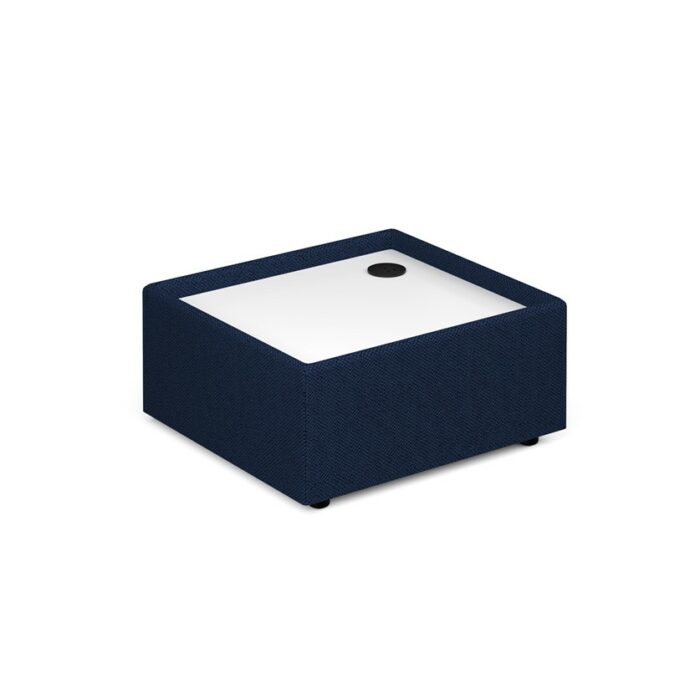 DAMS Alto modular reception seating wooden table with Ion power module-0