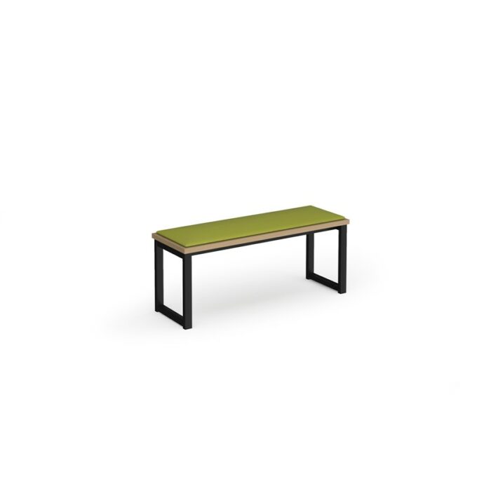 DAMS Otto benching solution low bench 1050mm wide with upholstered seat pad-0