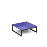 DAMS Nera square coffee table 700mm x 700mm with black frame-27361