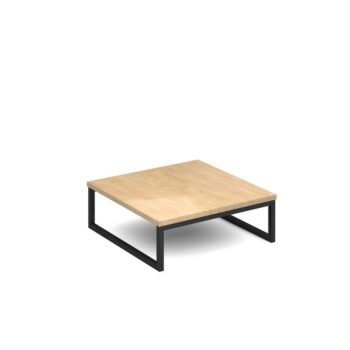 DAMS Nera square coffee table 700mm x 700mm with black frame-0