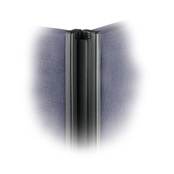 DAMS Floor standing fabric screen 2 way panel linking strip-0