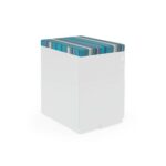 DAMS Steel pedestal upholstered 50mm seat pad kit with magnetic strips-26962