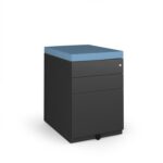 DAMS Steel pedestal upholstered 50mm seat pad kit with magnetic strips-0