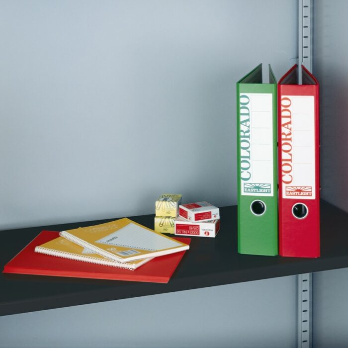 Dams Extra shelf for steel storage cupboards and tambours - black-0