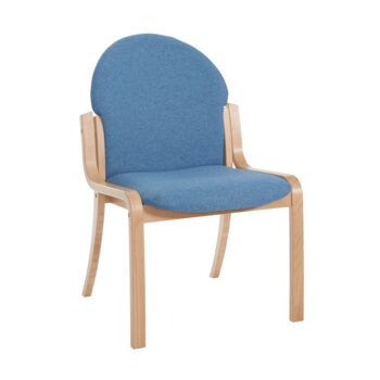 DAMS Tamar wooden frame conference chair with no arms - made to order-0