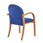 DAMS Tamar wooden frame conference chair with double arms - made to order-27829