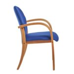 DAMS Tamar wooden frame conference chair with double arms - made to order-27826
