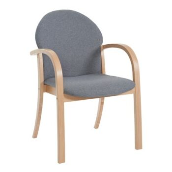 DAMS Tamar wooden frame conference chair with double arms - made to order-0