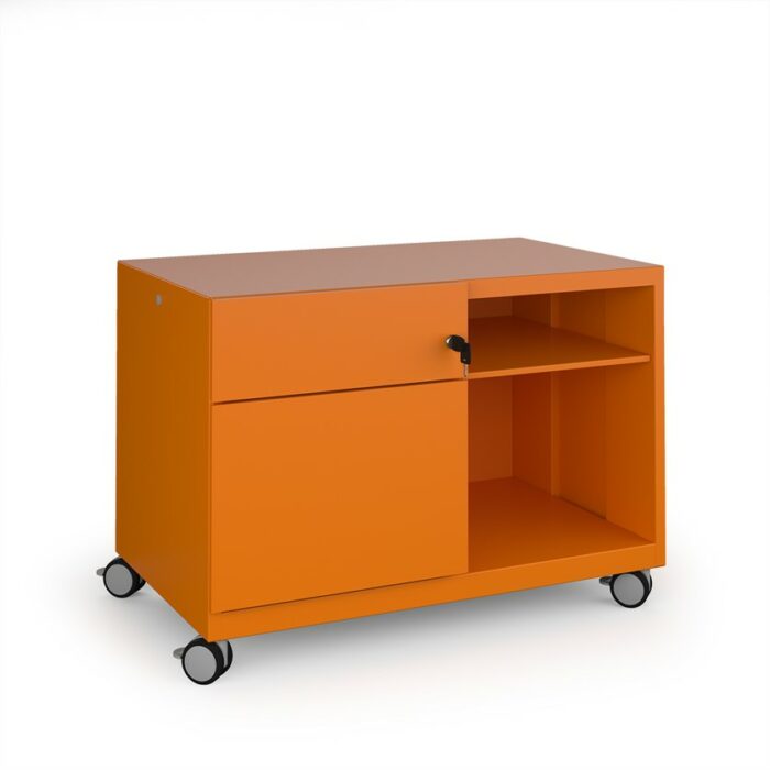 DAMS Bisley steel caddy left hand storage unit 800mm-26971