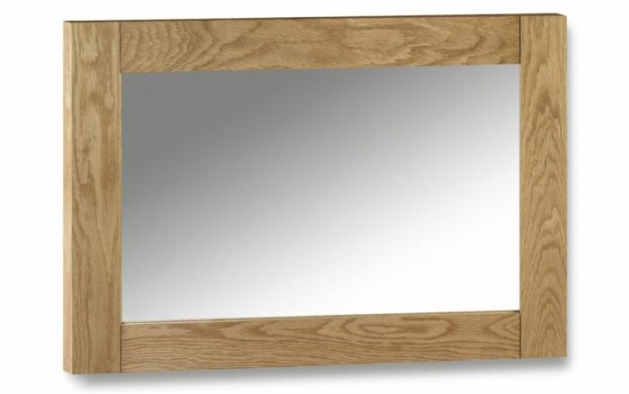 Julian Bowen Marlborough Oak Wall Mirror-0