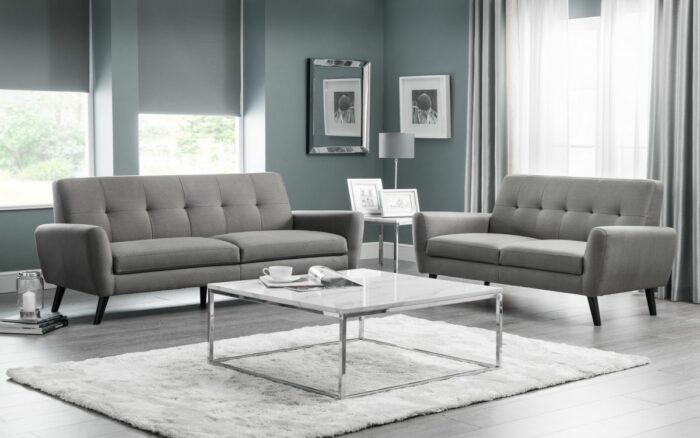 julian bowen Scala White Marble Top Square Coffee Table-26124