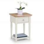 Julian Bowen Provence 1 Drawer Lamp Table-25928
