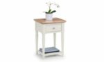 Julian Bowen Provence 1 Drawer Lamp Table-25928