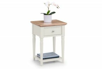 Julian Bowen Provence 1 Drawer Lamp Table-25928