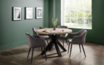 Julian Bowen Hobart Scalloped Dining Chair-25533