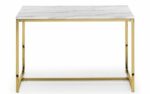 Julian Bowen Scala Gold Dining Table-0